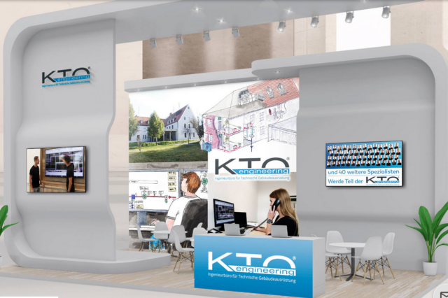 KTO engineering mit digitalem Messestand
